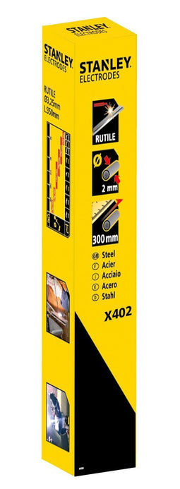 Stanley Laselektroden - Rutiel - 2mm x 300mm - 402 stuks (402 stuks)