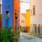 Customize it - Tuinschilderij old town 70x50cm