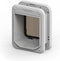 Cat Mate Vergrendelbaar Microchip Kattenluik - met 4-vergrendelingsstanden - 24,6 cm x 19,7 cm - Enkel of meervoudig glas, houten en UPVC/metalen deuren, wanden - Wit 360W