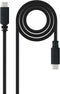 Nanocable 10.01.2301-L150 - USB C Kabel - 1,5 m - Zwart