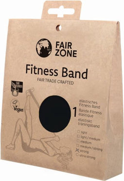 Fitness band zwart - strong 0,35 mm