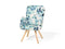 BJARN - Fauteuil - Multicolor - Polyester