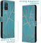 iMoshion Hoesje Geschikt voor Samsung Galaxy A71 Hoesje Met Pasjeshouder - iMoshion Design Softcase Bookcase - Goud / Meerkleurig / Blauw / Blue Graphic