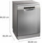 BOSCH SMS4EMI01E - Vaatwasser - ExtraDry programma - RVS