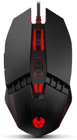 Krom Kalax - Muis met Snoer - 3200 DPI - Zwart