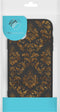 iMoshion Hoesje Geschikt voor Samsung Galaxy A51 Hoesje Siliconen - iMoshion Design hoesje - Goud / Zwart