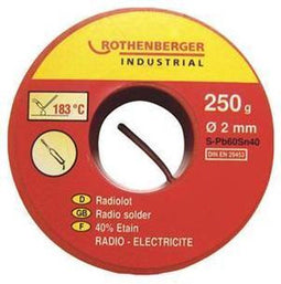 Rothenberger 1000002351 - Radiosoldeer 70g - Tin Lood