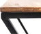 HSM Collection Bijzettafel Taylor - naturel/zwart