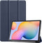 imoshion Tablet Hoes - Geschikt voor Samsung Galaxy Tab S6 Lite (2024) / Galaxy Tab S6 Lite (2022) / Galaxy Tab S6 Lite - Trifold Bookcase - Donkerblauw