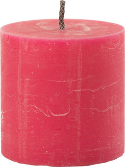 J-Line buitenkaars Pilaar Paraffine - roze - small - 70U