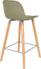 Zuiver Albert Kuip Barkruk 65 cm Groen - Set van 2