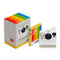 Polaroid Now Gen 3 - Instantcamera - Autofocus - Pebble White - Color Film Bundle (8 foto's)