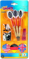 New Sports - Dartpijlen set - Softtip - Rood (3 stuks)