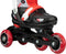Nijdam Street Shift - 3-in-1 Skeelers - Verstelbaar 33-36 - Rood