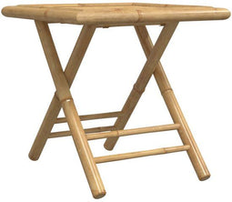 vidaXL - Tuintafel - inklapbaar - 45x45x45 cm - bamboe