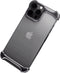 Arc Pulse - Dubbelzijdige Titanium Bumper Case - Geschikt voor iPhone 13 Pro - Zilver