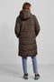 PIECES PCBEE NEW LONG PUFFER JACKET BC - Dames Jas - Valt groot - Maat XS