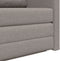 vidaXL - Hoekbankbed - 2-in-1 - Taupe - 124x71x78 - cm - Stof