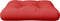 vidaXL - Palletkussen - stof - rood