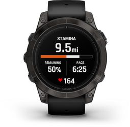 Garmin epix Pro (Gen 2) - Smartwatch - 47 mm - 10 dagen batterijduur - Sapphire Edition Grijs/Zwart