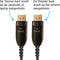Maxtrack C 509-10 ML DisplayPort-kabel DisplayPort / Glasvezel Aansluitkabel DisplayPort-stekker, DisplayPort-stekker 1