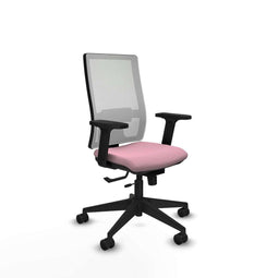 Piqueras y Crespo 2D066N0 - Bureaustoel - Verstelbare hoogte met armleuning - Roze