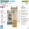 Muvit for Change - Schermbeschermer - Tempered glass - 9H - Compatibel met iPhone 15