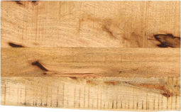 vidaXL - Tafelblad - met - natuurlijke - rand - 40x20x3,8 - cm - massief - mangohout