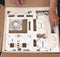 Cooler Master Qube 500 - Flatpack PC behuizing - Modulaire panelen - Zwart