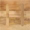 vidaXL - Tafelblad - vierkant - 50x50x3,8 - cm - massief - ruw - mangohout