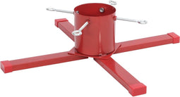 vidaXL - Kerstboomstandaard - 61x61x15,5 - cm - rood