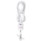 Activejet - Lanyard met 3-in-1-oplaadkabel - USB-C Lightning-adapter USB-A - Wit