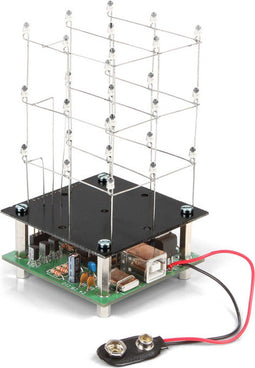 Velleman Soldeerset Kubus Led 6,3 X 11,3 Cm 9v Rood