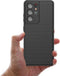 Hoesje Geschikt voor Samsung S21 Ultra Backcover Liquid Siliconen Case TPU Hoesje Zwart - Luxe Telefoonhoesje Wallet Case Pasjeshouder PU Leder
