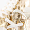 Guess Elga - Hoge sneakers - Metallic leer met krokodillenprint - Goud