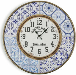 Muurklok Versa Metaal (4,5 x 63 x 63 cm)