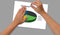 Sigel glasmagneetbord - Be!Board - 90x60cm - composiet grijs - SI-B1306