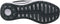 Under Armour GS Pursuit BP 3022092-001, Vrouwen, Zwart, Hardloopschoenen maat: 38.5 EU