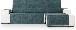 Hoes voor chaise longue met korte armleuning rechts Eysa TURIN Blauw 100 x 110 x 300 cm
