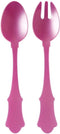 Sabre Bestek Slacouvert Bestekset Kunststof Acryl Old Fashion Roze