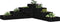 vidaXL - Plantenbak - 4-laags - 106x104,5x36 - cm - grenenhout - zwart
