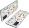 iMoshion Hoesje Geschikt voor Samsung Galaxy A51 Hoesje Siliconen - iMoshion Design hoesje - Groen / Transparant / Roze / Vintage Flowers