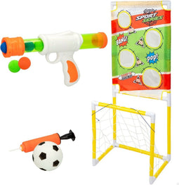 Aiming game Colorbaby Doelwit Voetbaldoel 48,5 x 113 x 35,5 cm (2 Stuks)