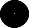 Platenspeler Slipmat Rubber - Diameter van 16,7 cm - Anti-Statisch