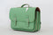Own Stuff Lederen Boekentas - Pastel groen - Lagere school