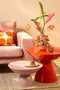 Mica Decorations Oranges Sierkussen - L65 x B45 x H10 cm - Katoen - Off-White, Oranje, Roze