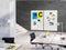 Sigel glasmagneetbord - glaswhiteboard XL - Artverum - 150x100cm - wit - SI-GL220
