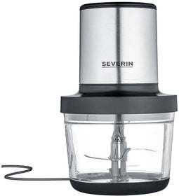 Severin KM 3867 - Hakmolen - 400 W - 1 L Glas - RVS