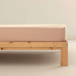 Verstelbaar onderlaken SG Hogar Roze 140 x 200 cm