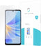 Just in Case Oppo A17 - Gehard Glazen Screenprotector - Krasbestendig - Schokabsorberend